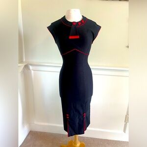 Stop staring size large retro dress